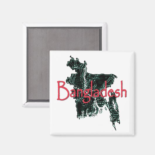 Bangladesch Magnet (Vorderseite/Rückseite)