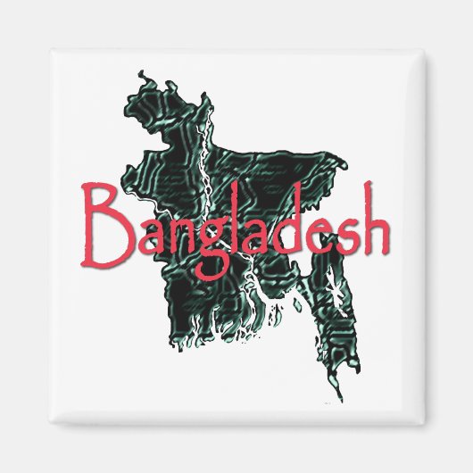 Bangladesch Magnet (Vorne)