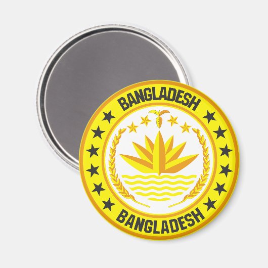 Bangladesch Magnet (Vorderseite/Rückseite)