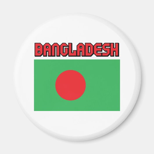 Bangladesch Magnet (Vorne)