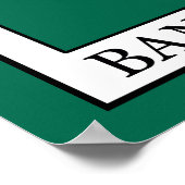 Bangladesch Poster (Ecke)