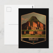 Bangladesch Postkarte (Vorne/Hinten)