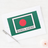 Bangladesch Rechteckiger Aufkleber (Umschlag)