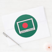 Bangladesch Runder Aufkleber (Umschlag)