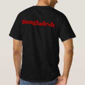 Bangladesch T-Shirt (Rückseite)
