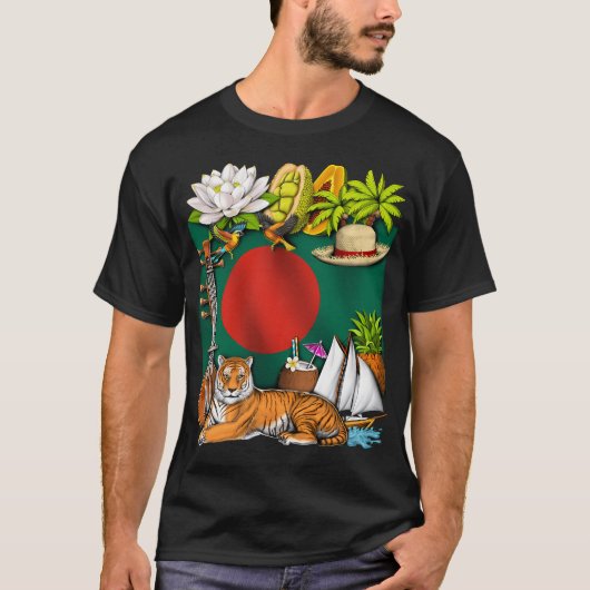 Bangladesch T-Shirt (Vorderseite)