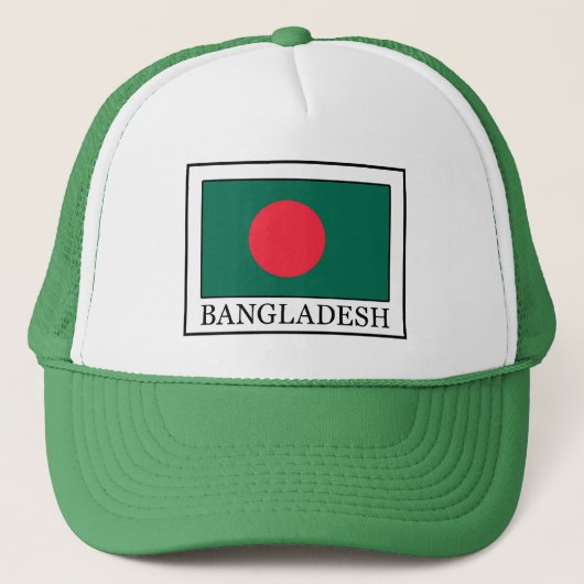 Bangladesch Truckerkappe (Vorderseite)
