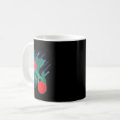 Bangladeschischer Cricket-Fan oder Spieler Kaffeetasse (Vorderseite Links)