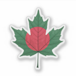 Bangladeschischer Kanadier Aufkleber