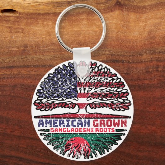 Bangladesh Bangladeshi US American USA United Schlüsselanhänger (Rückseite)