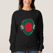 Bangladesh flag sweatshirt (Vorderseite)