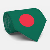 Bangladesh flagge Neck Tie Krawatte (Gerollt)