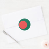 bangladesh runder aufkleber (Umschlag)