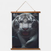 Bangle Kitty Tapestry Wandteppich Mit Holzrahmen (Vorderseite)