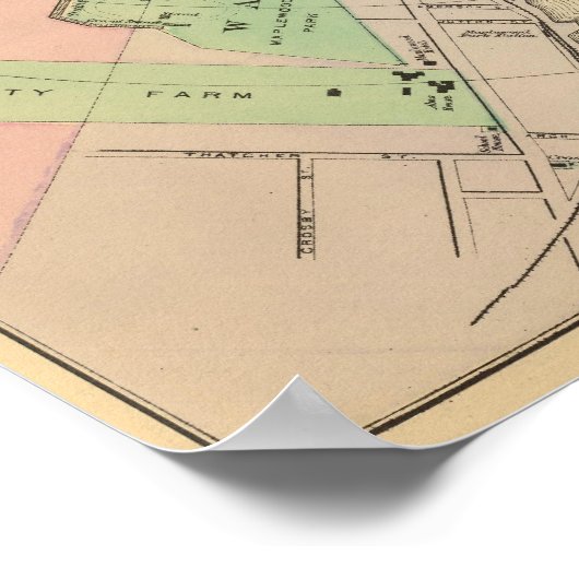 Bangor, Brewer Poster (Ecke)