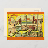 Bangor Maine Grußkarte Postkarte (Vorne/Hinten)