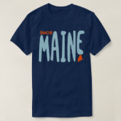 Bangor Maine ME Maine Souvenir T-Shirt (Design vorne)