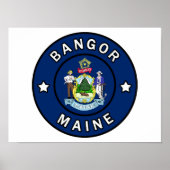 Bangor Maine Poster (Vorne)