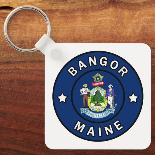 Bangor Maine Schlüsselanhänger (Vorderseite)
