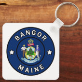 Bangor Maine Schlüsselanhänger (Rückseite)