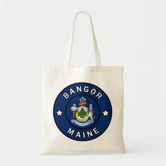 Bangor Maine Tragetasche (Vorne)
