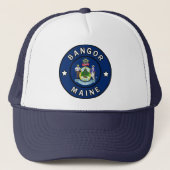 Bangor Maine Truckerkappe (Vorderseite)