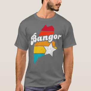 Bangor Maine Vintages beängstigendes Souvenir 2 T-Shirt