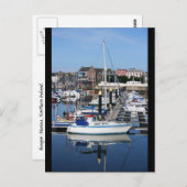 Bangor Marina Postkarte (Vorne/Hinten)