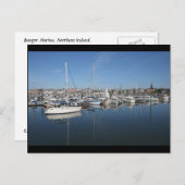 Bangor Marina Postkarte (Vorne/Hinten)