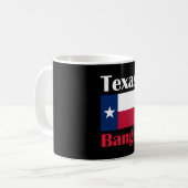 Bangs TX Kaffeetasse (Vorderseite Links)