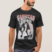 Bangtan Boys Vintag Classic T - Shirt (Vorderseite)