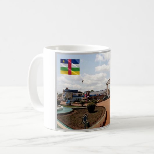 BANGUI - Einkaufsviertel - Kaffeetasse (Vorderseite Links)