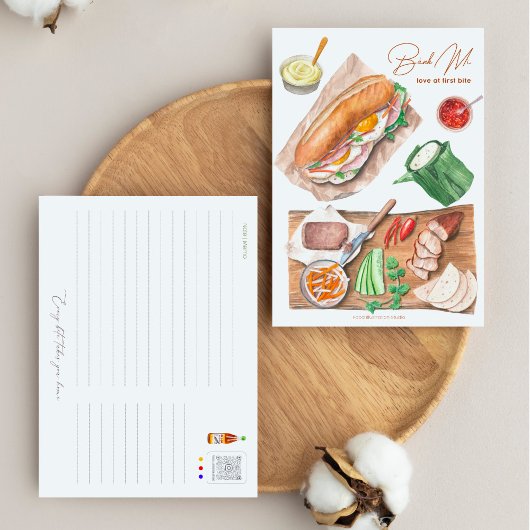 Banh Mi Postcard Postkarte