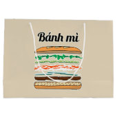 Banh MI vietnamesisches Stangenbrot des Große Geschenktüte (Rückseite)