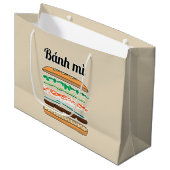 Banh MI vietnamesisches Stangenbrot des Große Geschenktüte (Vorderseite Schrägansicht)
