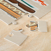 Banh MI vietnamesisches Stangenbrot des Puzzle (Seite)