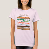 Banh MI vietnamesisches Stangenbrot des T-Shirt (Vorderseite)