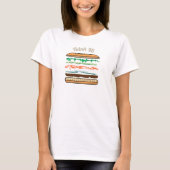 Banh MI vietnamesisches Stangenbrot des T-Shirt (Vorderseite)