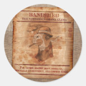 Banish Drama Llamas - 3" Stickers (Vorderseite)