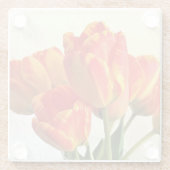 Banja Luka Tulips Glasuntersetzer (Rückseite)