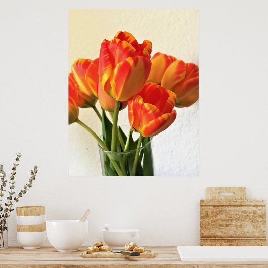 Banja Luka Tulips Poster (Küche)