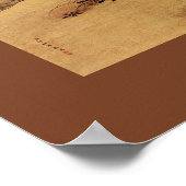 Banjinbiao 斑 锦 ~Greyhound ~Giuseppe Castiglione ~ Poster (Ecke)