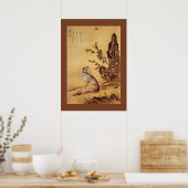 Banjinbiao 斑 锦 ~Greyhound ~Giuseppe Castiglione ~ Poster (Küche)