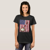 Banjo American Flag T-Shirt (Vorne ganz)