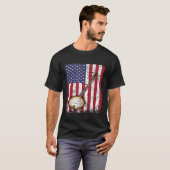 Banjo American Flag T-Shirt (Vorne ganz)