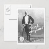 Banjo Anyone Postcard Postkarte (Vorne/Hinten)