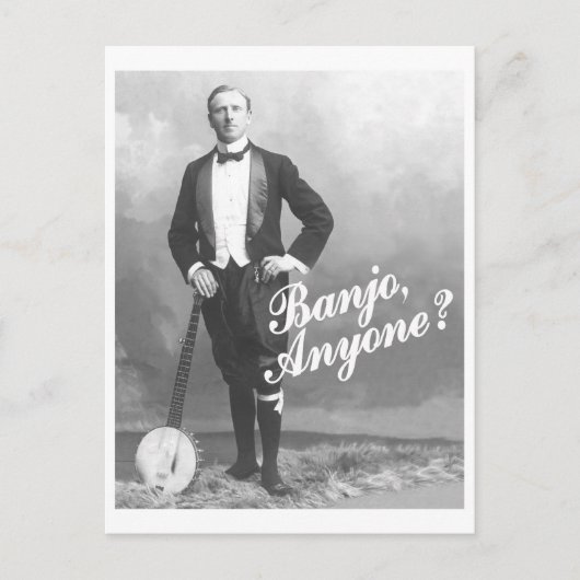 Banjo Anyone Postcard Postkarte (Vorderseite)