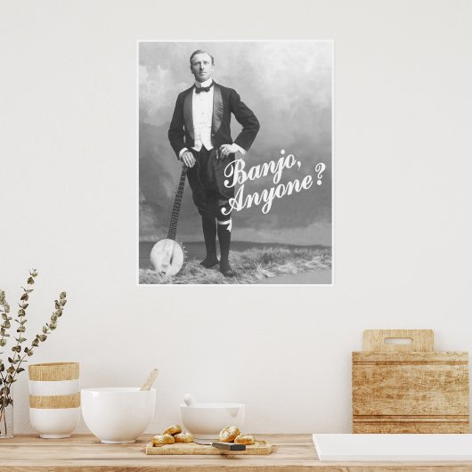 Banjo Anyone? Poster (Küche)