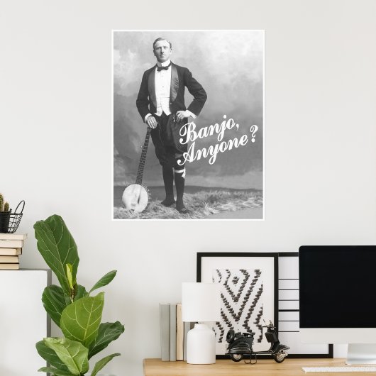 Banjo Anyone? Poster (Heimbüro)