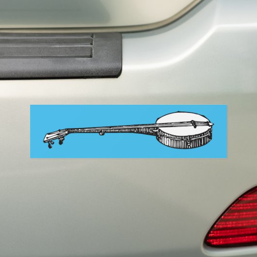 Banjo Autoaufkleber (Auf Auto)